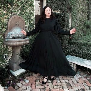 Foxblood countess dress